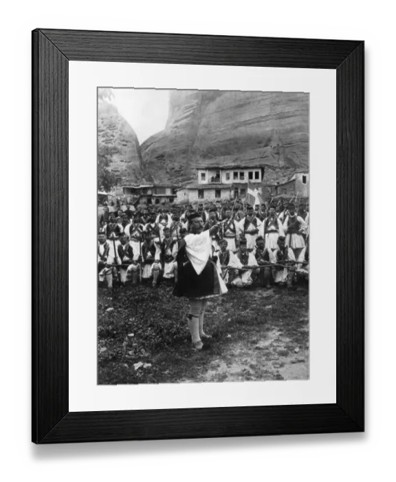 Framed Print : Greek Guerilla Framed Print : Greek Guerilla