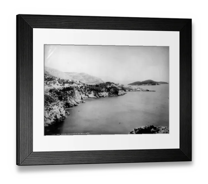 Framed Print : Dubrovnik. circa 1920: The town of Ragusa (Dubrovnik) on the Eastern Adriatic coast Framed Print : Dubrovnik. circa 1920: The town of Ragusa (Dubrovnik) on the Eastern Adriatic coast