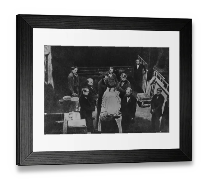 Framed Print : First Anaesthetic Framed Print : First Anaesthetic