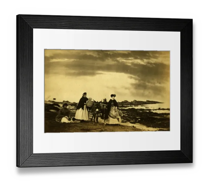 Framed Print : Donkey Riding