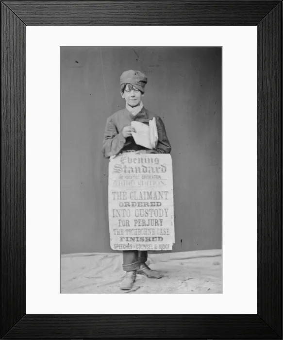 Framed Print : Tichborne Trial Ends Framed Print : Tichborne Trial Ends