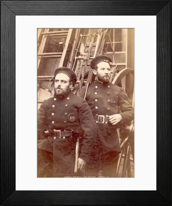 Framed Print : London Firemen Framed Print : London Firemen