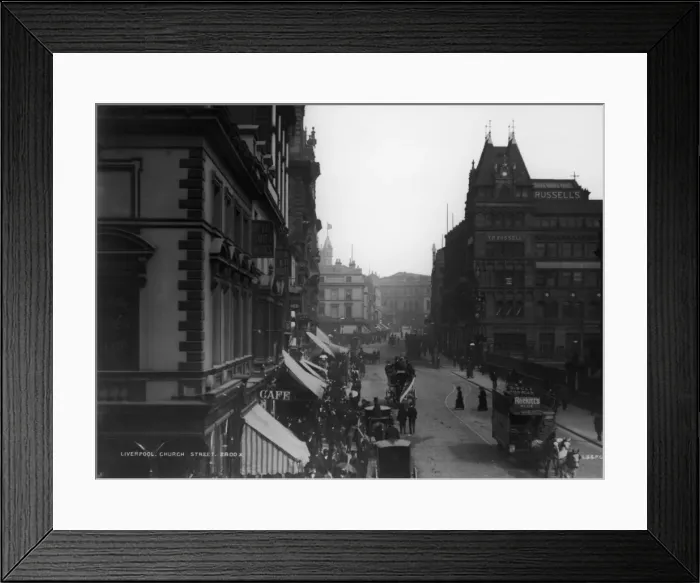 Framed Print : Church Street Framed Print : Church Street
