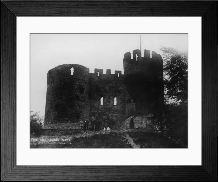 Framed Print : Dudley Castle Keep Framed Print : Dudley Castle Keep
