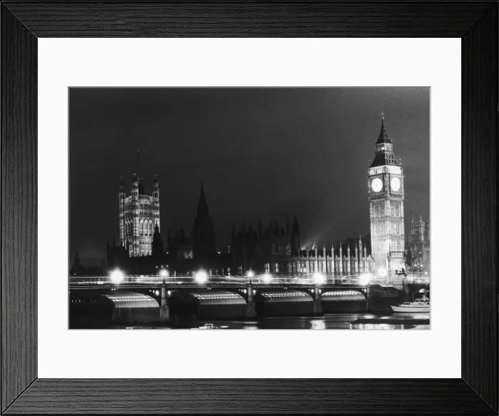 Framed Print : Westminster By Night