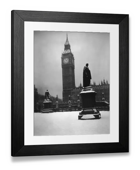 Framed Print : Snowy Christmas Eve Framed Print : Snowy Christmas Eve