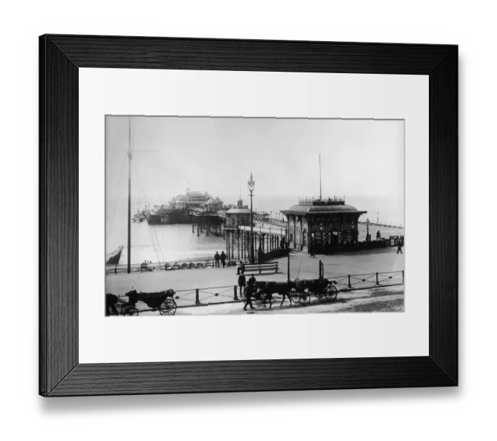 Framed Print : Brighton West Pier Framed Print : Brighton West Pier