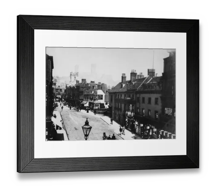 Framed Print : Lincoln High Street Framed Print : Lincoln High Street