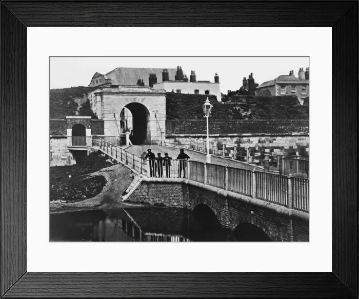 Framed Print : Portsmouth Bridge Framed Print : Portsmouth Bridge