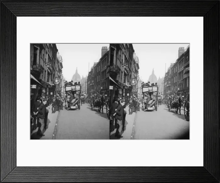 Framed Print : Fleet Street Framed Print : Fleet Street