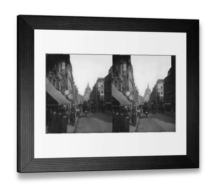 Framed Print : Fleet Street Framed Print : Fleet Street