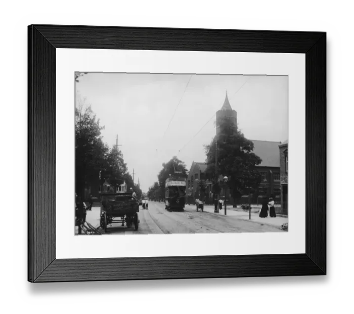 Framed Print : Leicester Street Framed Print : Leicester Street