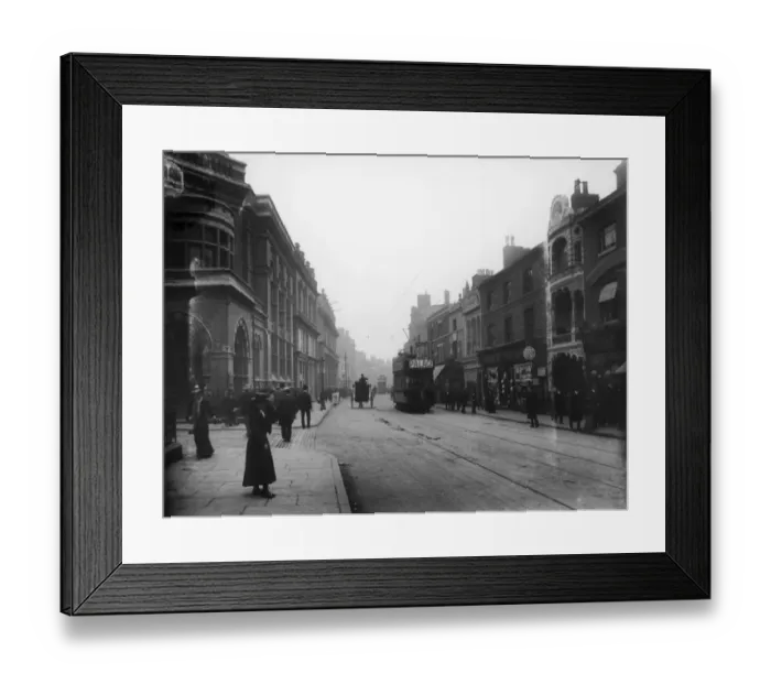 Framed Print : Leicester Street Framed Print : Leicester Street