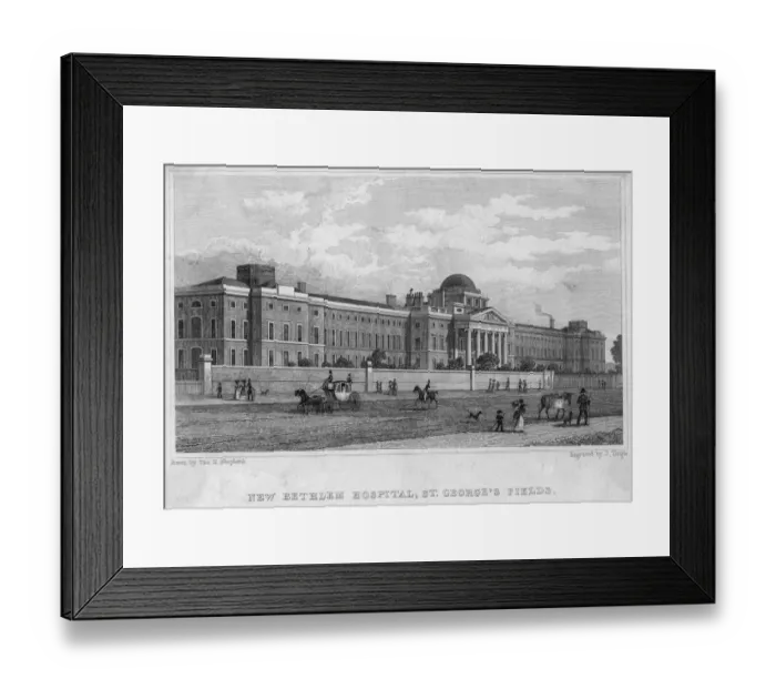 Framed Print : Bethlehem Hospital Framed Print : Bethlehem Hospital