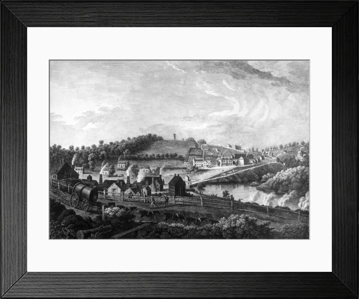 Framed Print : Shropshire Foundry