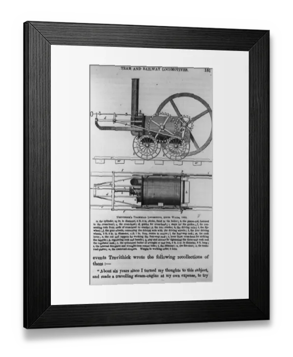 Framed Print : Tramroad Locomotive Framed Print : Tramroad Locomotive