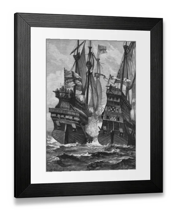 Framed Print : Defeat Of Barton Framed Print : Defeat Of Barton
