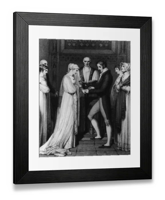 Framed Print : The Marriage Framed Print : The Marriage