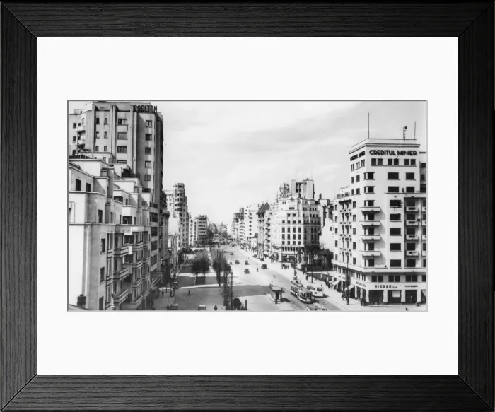 Framed Print : A View Of Bucharest