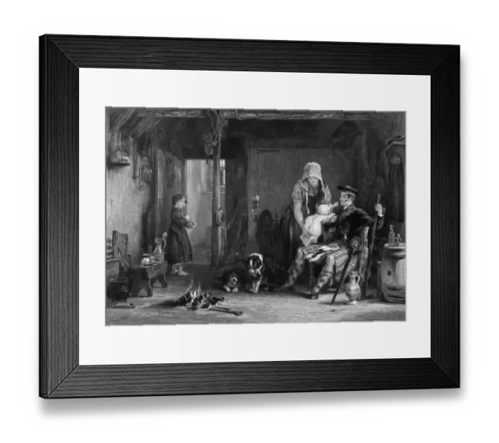 Framed Print : Highlanders Return