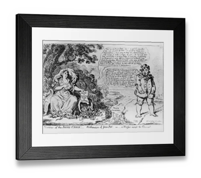 Framed Print : The Irish Union Framed Print : The Irish Union