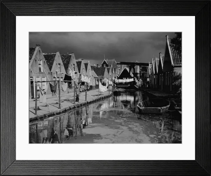 Framed Print : Dutch Canal Framed Print : Dutch Canal