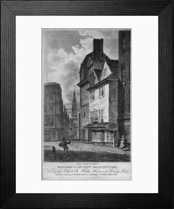 Framed Print : Drury Lane Framed Print : Drury Lane