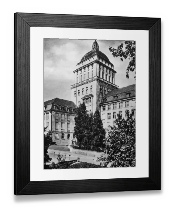 Framed Print : University Of Zurich Framed Print : University Of Zurich