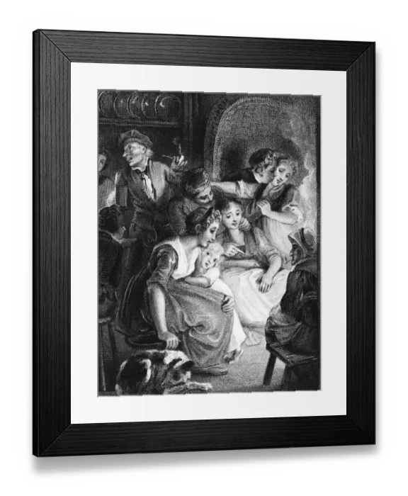 Framed Print : Halloween Gathering Framed Print : Halloween Gathering