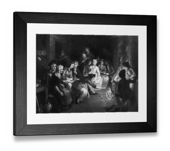 Framed Print : Halloween Gathering Framed Print : Halloween Gathering
