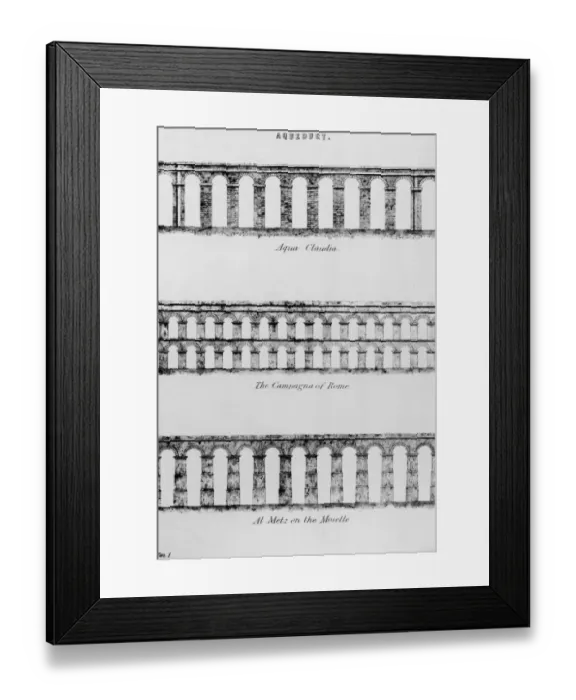 Framed Print : Aqueduct Variations Framed Print : Aqueduct Variations