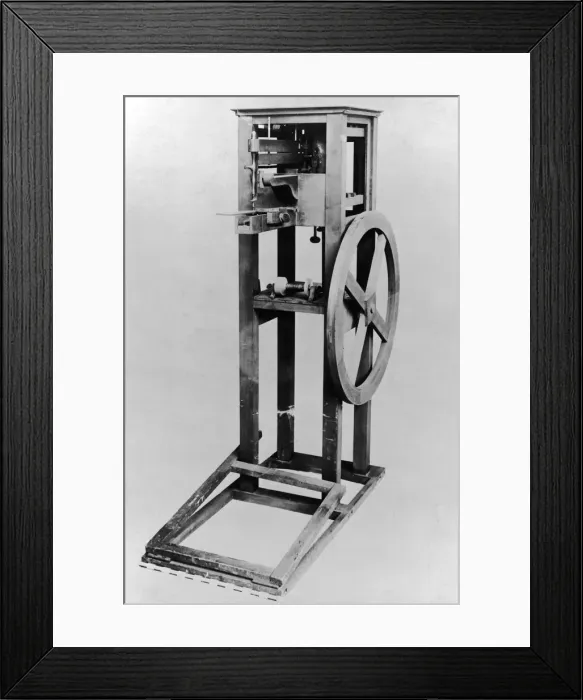 Framed Print : Thimonnier Machine Framed Print : Thimonnier Machine