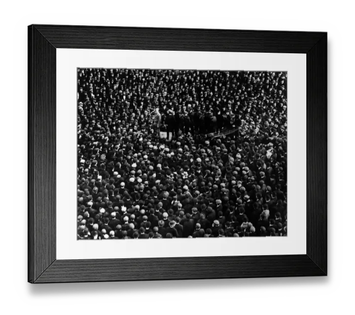 Framed Print : Dense Crowd Framed Print : Dense Crowd