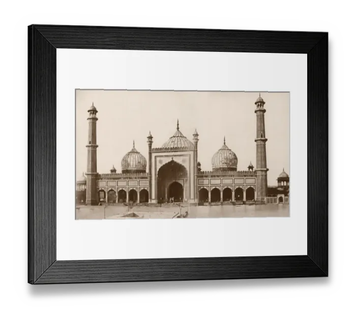 Framed Print : Jama Masjid Framed Print : Jama Masjid