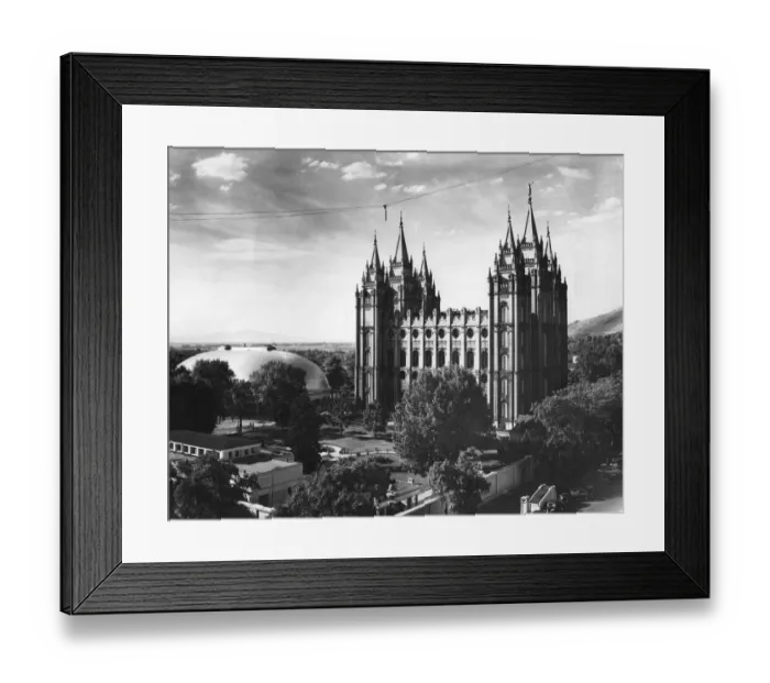Framed Print : Mormon Tabernacle Framed Print : Mormon Tabernacle