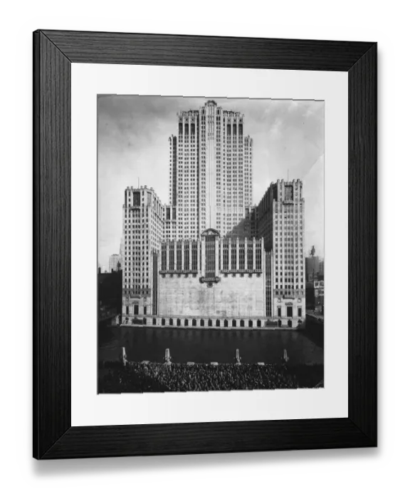 Framed Print : Chicago Opera House Framed Print : Chicago Opera House