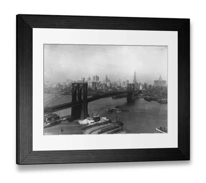 Framed Print : Brooklyn Bridge Framed Print : Brooklyn Bridge