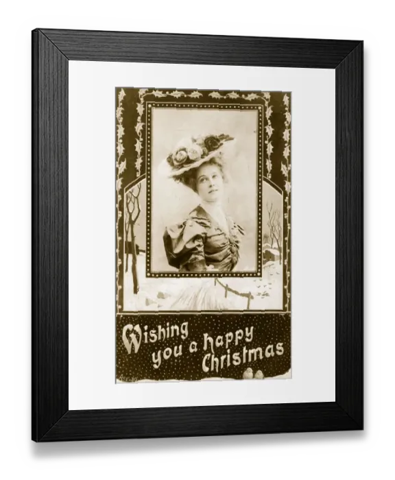 Framed Print : Christmas Card Framed Print : Christmas Card