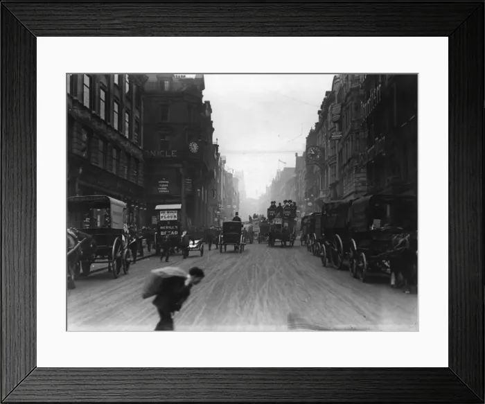 Framed Print : Fleet Street Framed Print : Fleet Street