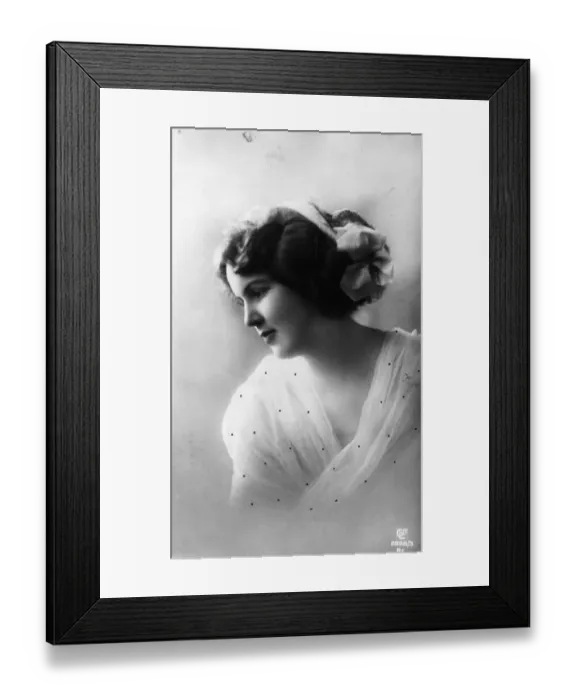 Framed Print : Period Postcard Framed Print : Period Postcard