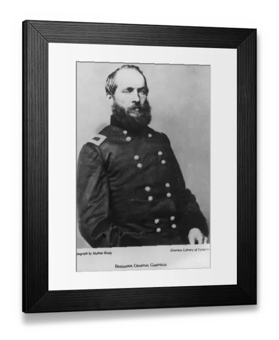 Framed Print : Garfield As Brigadier Framed Print : Garfield As Brigadier