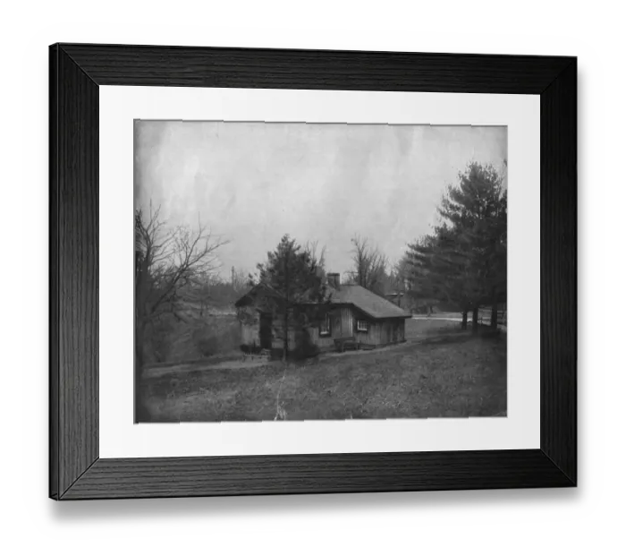 Framed Print : Grants Cabin Framed Print : Grants Cabin
