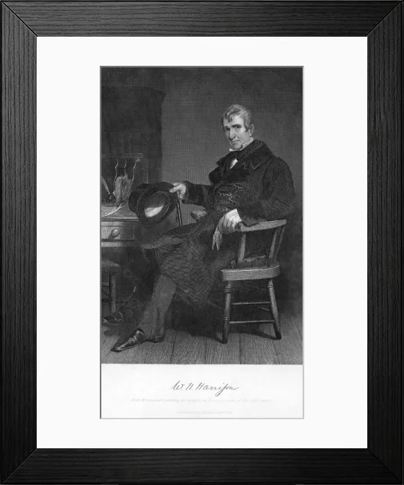 Framed Print : William H Harrison Framed Print : William H Harrison