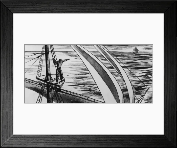 Framed Print : Ghost Ship Framed Print : Ghost Ship