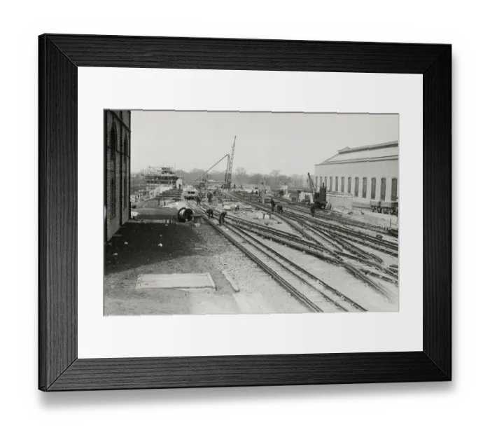 Framed Print : New Tube Station