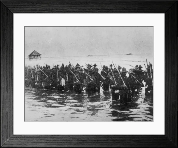 Framed Print : Advance On Manila Framed Print : Advance On Manila