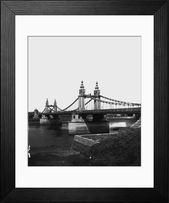 Framed Print : Chelsea Bridge Framed Print : Chelsea Bridge