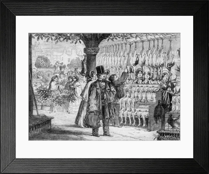 Framed Print : Christmas Shopping Framed Print : Christmas Shopping