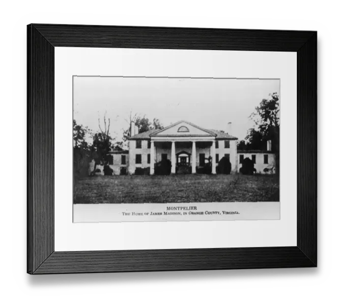 Framed Print : Montpelier Framed Print : Montpelier