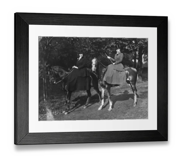 Framed Print : Lady Riders Framed Print : Lady Riders